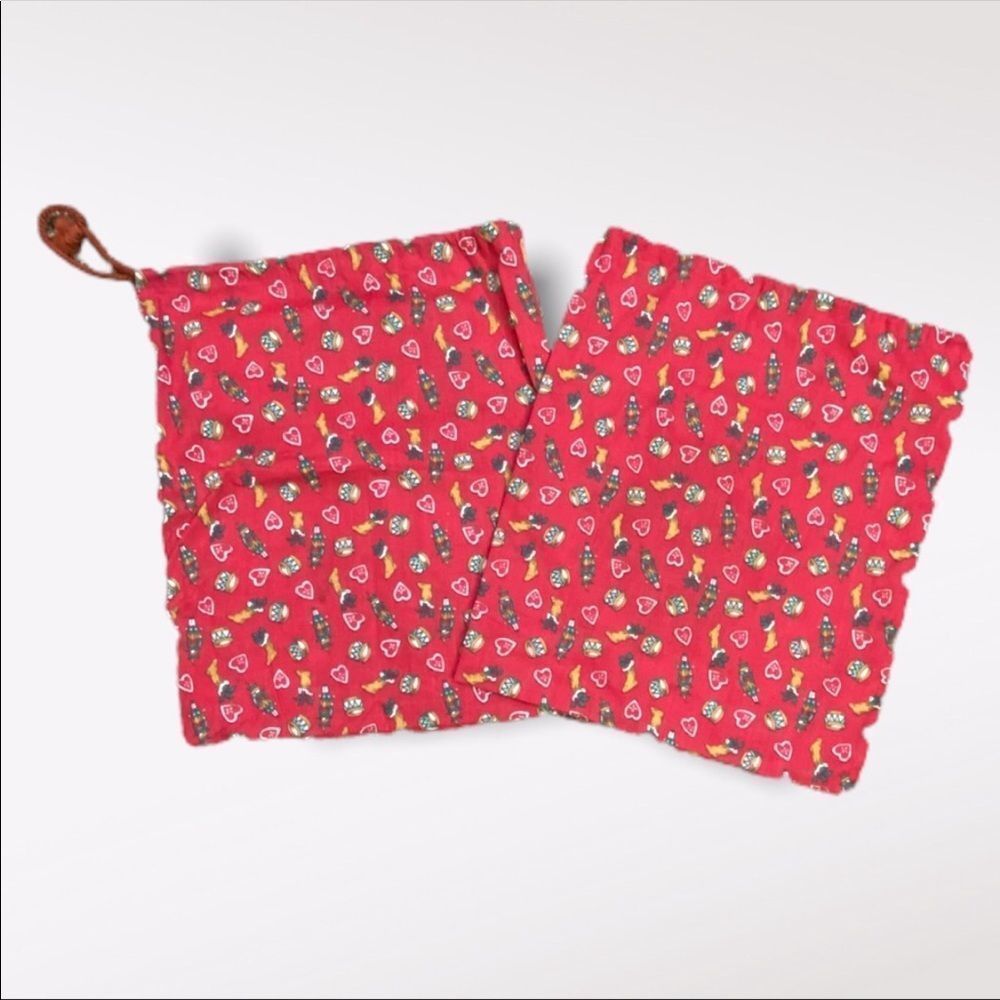 Vintage | Christmas Drawstring Bags
